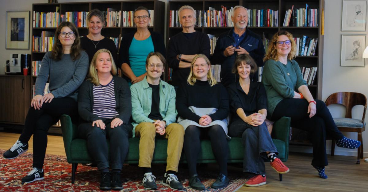 Författare och redaktörer som deltog i utbildningstillfället.